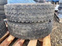 (2) 225/70R19.5 Truck Tires