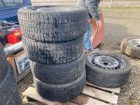 5-P235/50R18 Tires w/Rims