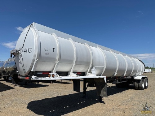 1970 Fruehauf Aluminum Tanker Trailer