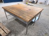 Large Butchers Block Table - 7