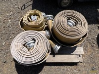 3-Pallets Assorted Fire Hose