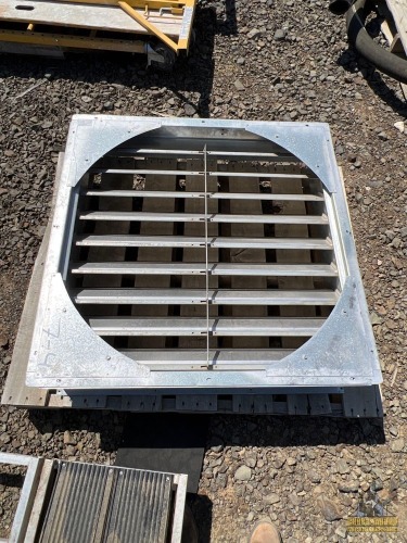 Ventilation Fan w/Louvers