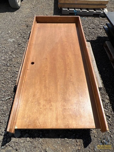 36"c85"x6.5 Wood Interior Door