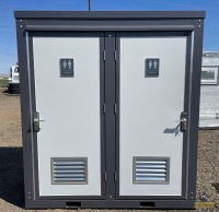 Bastone 2-Stall Portable Toilet