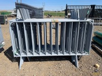(23) New Diggit Galvanized Stand-Alone Fence