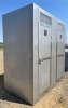 2-Stall Aluminum Portable Toilet - 6