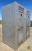 2-Stall Aluminum Portable Toilet - 6