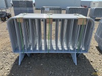 (20) New Diggit Galvanized Stand-Alone Fence