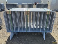 (25) New Diggit Galvanized Stand-Alone Fence