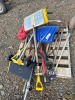 Large Assortment Shovels, Rakes