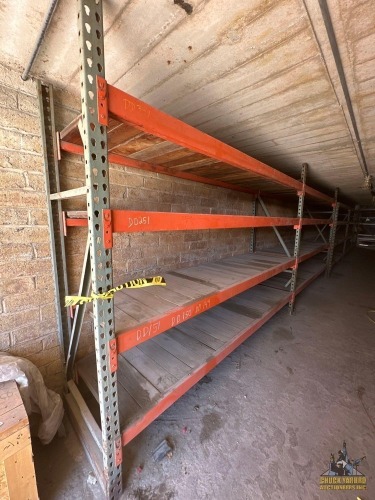 (2) 8.5' Shelving Sections