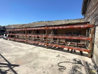 (4) Pallet Racking 8' Sections