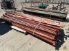 (3) Specialized Pallet Racking 10' Sections