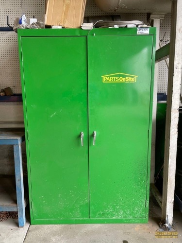 John Deere Parts Cabinet