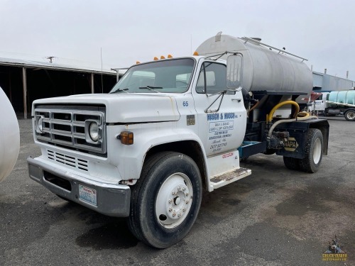 #65 Chevy C65 Tanker Truck - Starts