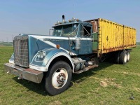 White Western Star Dump Truck