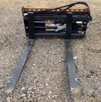 Wolverine Skid Steer Hydraulic Fork Attachment