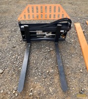 Wolverine Skid Steer Hydraulic Fork Attachment