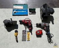 Assorted Corded Tools & Accessories
