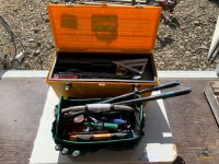 Toolbox and Tool Bag w/ Miscellaneous Tools
