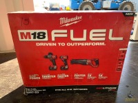 New Milwaukee M18 Fuel 3 Tool Combo Kit