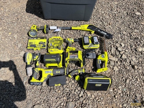 Assorted Ryobi Tools