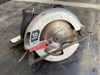 12 amp 7 1/4" Skilsaw, 1/2"Impact Wrench & Makita Speaker