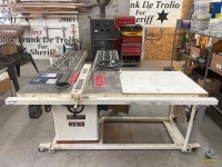 Jet 12" Tilting Arbor Table Saw w/Roller Tables - Offsite