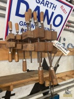 (6) Wooden Clamps - Offsite