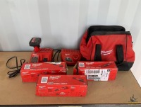 Milwaukee M12 Cordless Ratchet & Rotary Tools W/Bag & Accessories