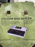 Vacuum Bag Sealer W/Bags & Grow Bags