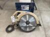 16" Makita Beam Saw & Replacement Circular Blade - Offsite