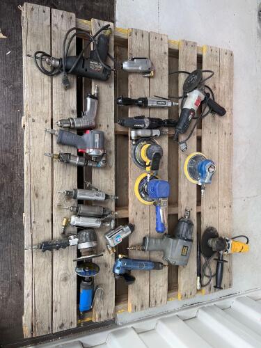 Assorted Pneumatic Tools