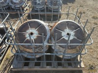 (10) Round Packer Wheels