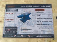 Paladin 200lbs Cast Iron Anvil