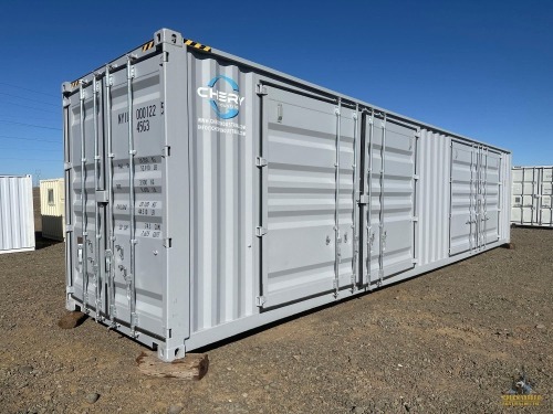 2023 40' 4-Door Shipping Container