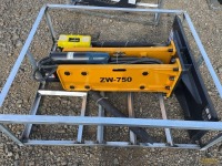 Wolverine 11-750F Skid Steer Hammer Drill