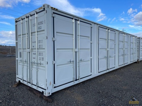 2023 40' 4-Door Shipping Container