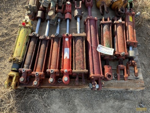 10-Assorted Hydraulic Cylinders