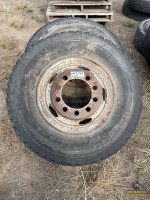 (3) 10.00 R20 Truck Tires