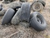 Assorted 11L-15SL & 9.5L-15SL Tires - 4