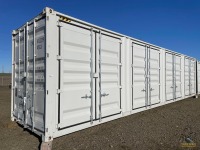 2023 40' 4-Door Shipping Container