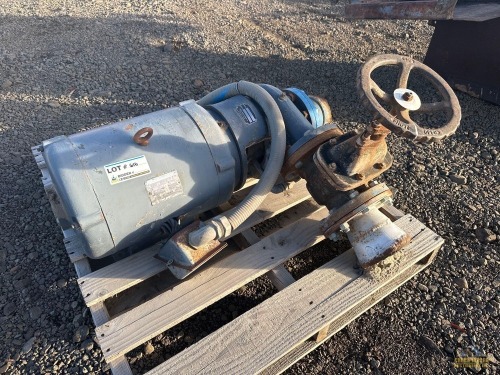 Marathon 40hp Electric Motor w/Pump