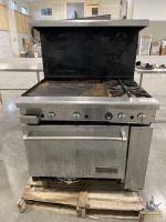 Imperial Gas Range Griddle, Stove, & Oven