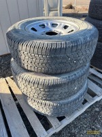 (3) LT265/70R18 Tires w/Rims