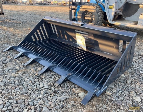 LandHonor Skid Steer Rock Bucket - Moses Lake