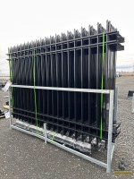 (20) Mobe 10' Galvanized Steel Fence Panels