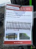 (20) Mobe 10' Galvanized Steel Fence Panels - 5