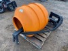 Landhonor 55gal Skid Steer Hydraulic Concrete Mixer Roller