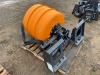 Landhonor 55gal Skid Steer Hydraulic Concrete Mixer Roller - 2